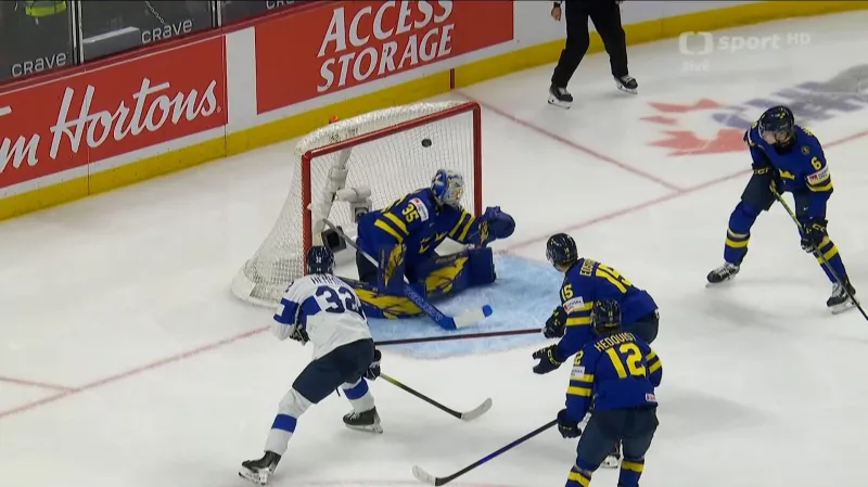 Sestřih semifinále Švédsko 20 – Finsko 20