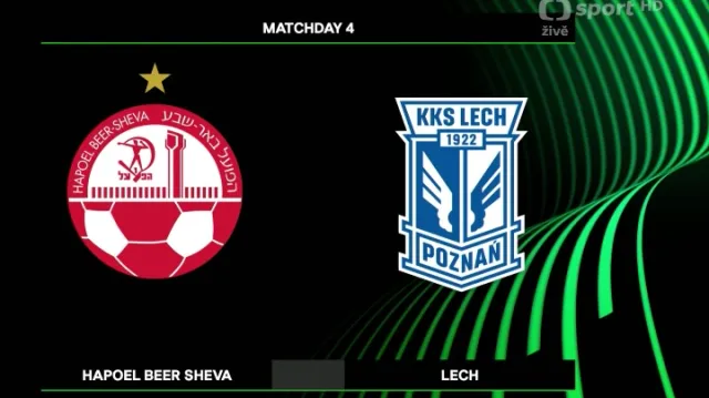 Sestřih utkání Hapoel Beer Ševa - Lech Poznaň