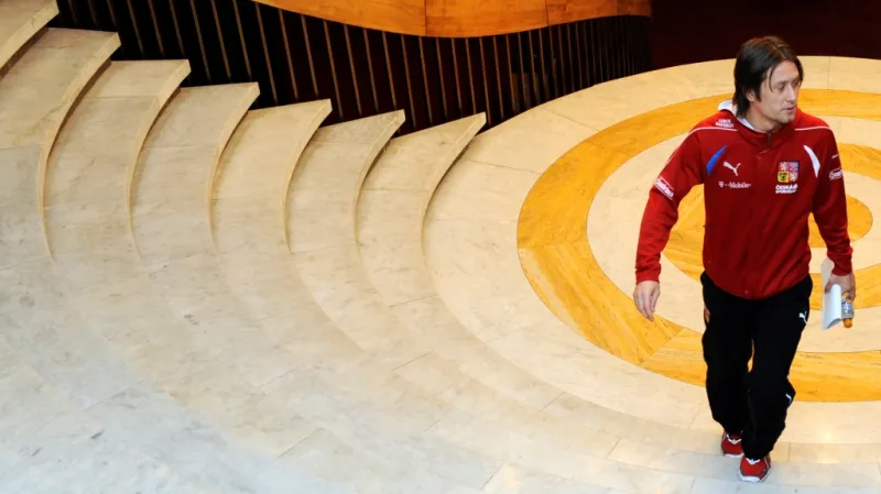 Kapitán fotbalové reprezentace Tomáš Rosický