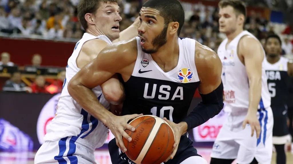 Utkání Česko - USA