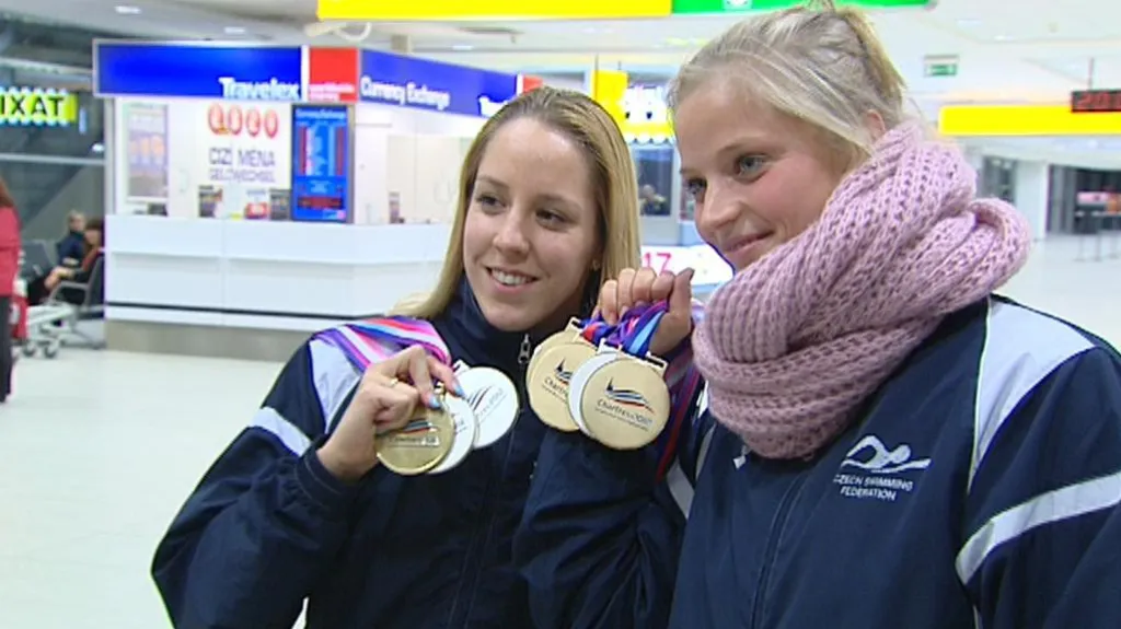 České plavkyně v Praze