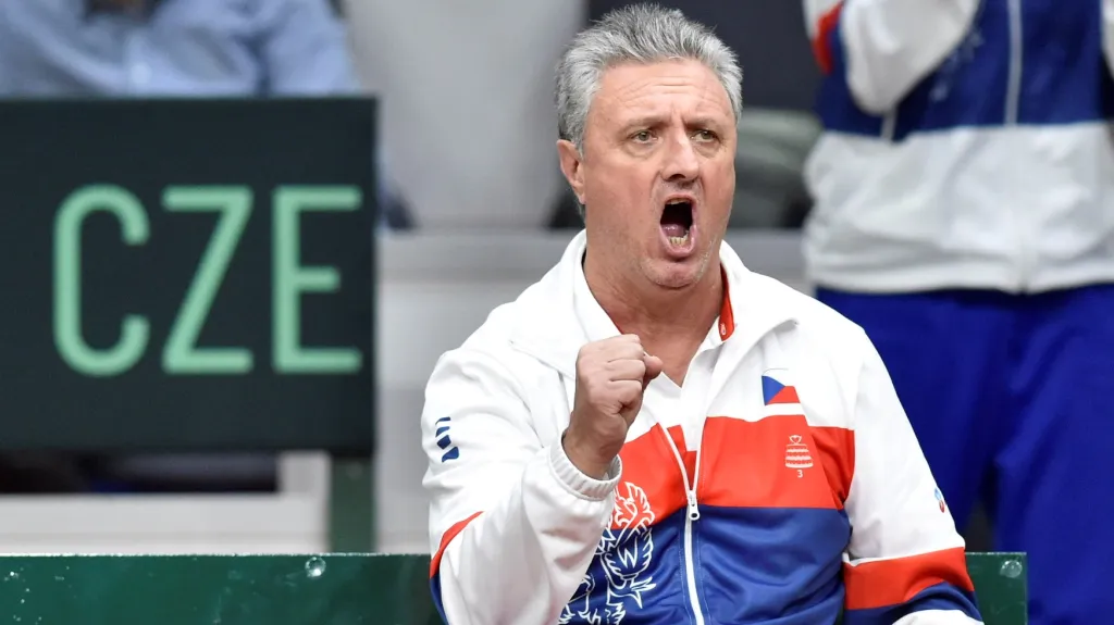 Kapitán daviscupového týmu Jaroslav Navrátil