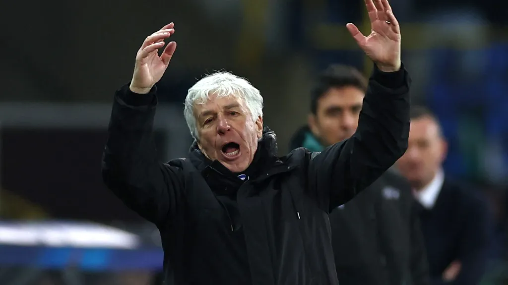 Trenér Atalanty Gian Piero Gasperini