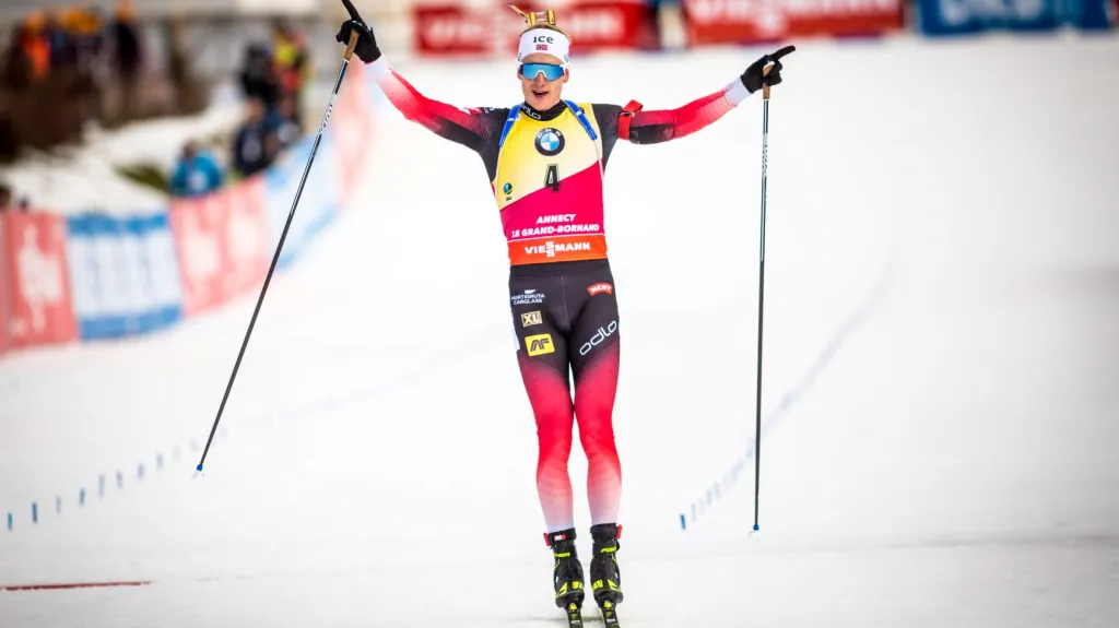 Vítězný Johannes Bö