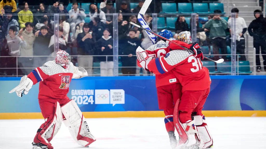 Čeští hokejisté do 16 let