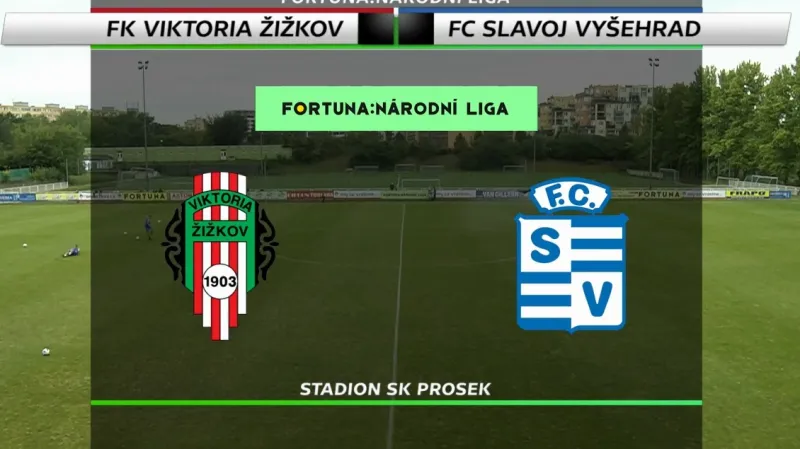 Sestřih utkání Žižkov - Vyšehrad