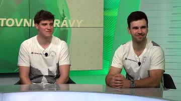 Curleři Martin Jurík a Vít Chabičovský před ZOH