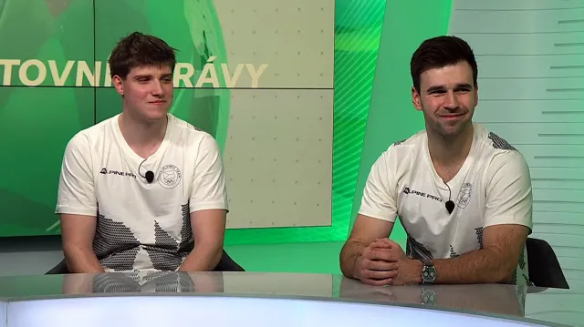 Curleři Martin Jurík a Vít Chabičovský před ZOH