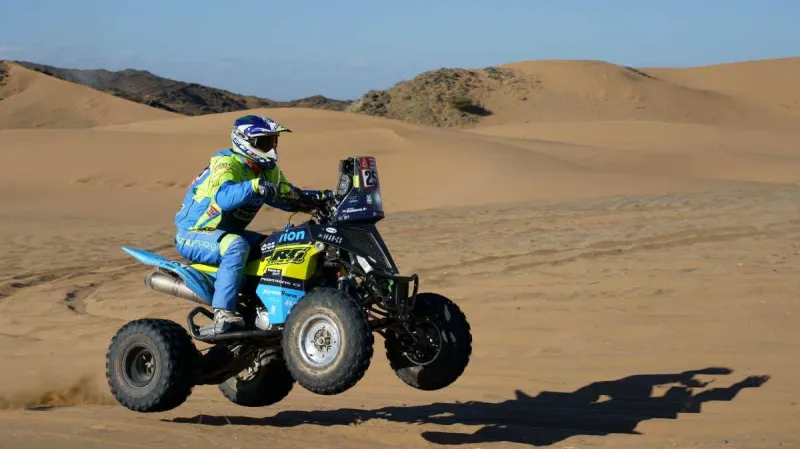 Tomáš Kubiena na Rallye Dakar
