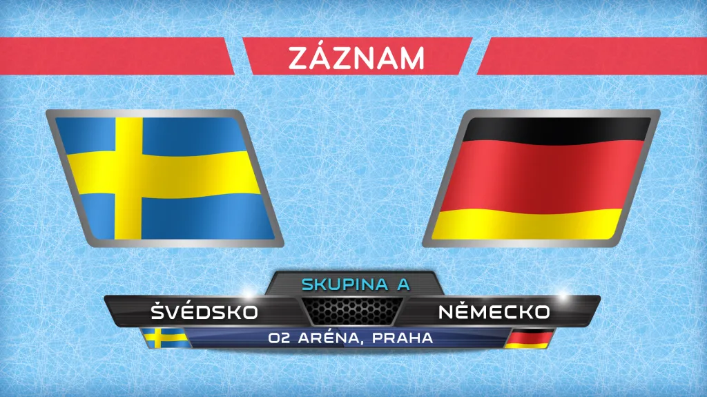 Záznam utkání Švédsko - Německo