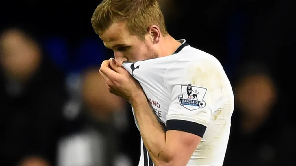 Zklamaný Harry Kane