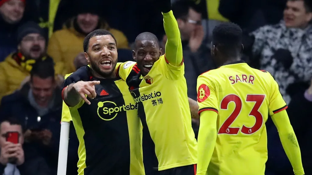 Radost fotbalistů Watfordu