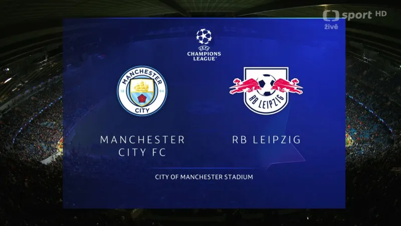 Sestřih utkání Manchester City – Lipsko
