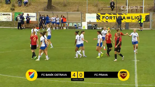 Sestřih utkání Baník Ostrava – FC Praha