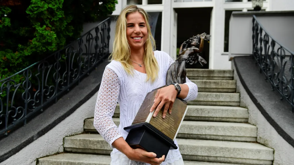 Ester Ledecká s Cenou Gutha-Jarkovského