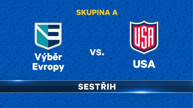 Sestřih utkání Výběr Evropy - USA