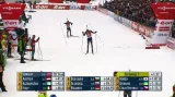 Sestřih štafety mužů v Anterselvě