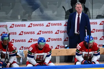 Radim Rulík na střídačce národního týmu