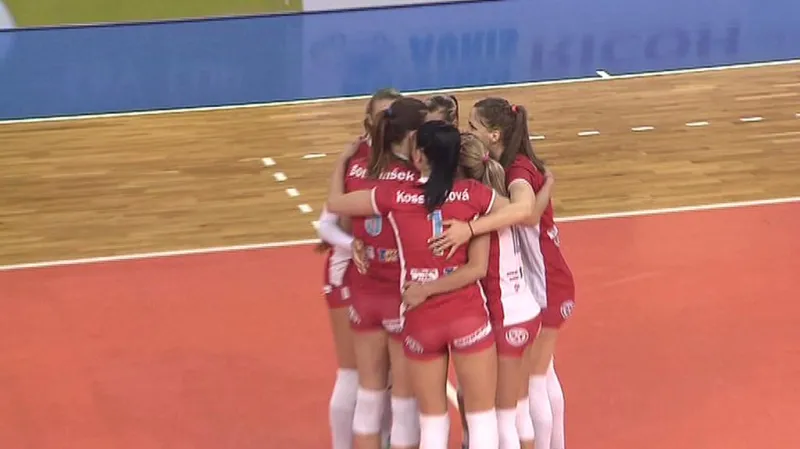 Sestřih 3. semifinále volejbalistek Brno - Prostějov