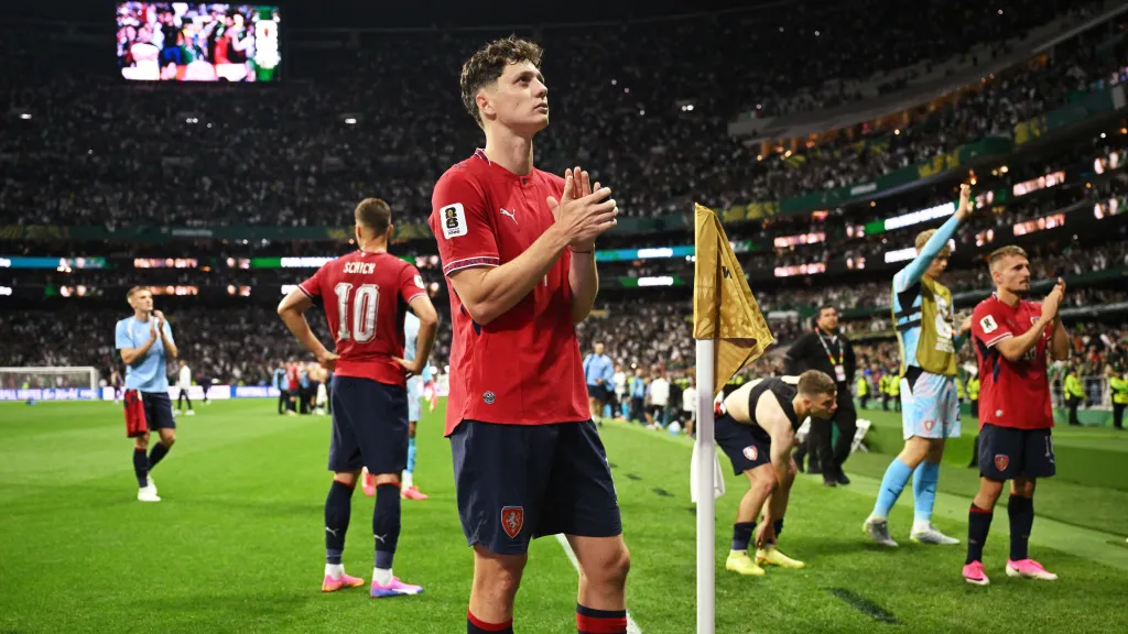 Česká fotbalová reprezentace po zápase s Mexikem