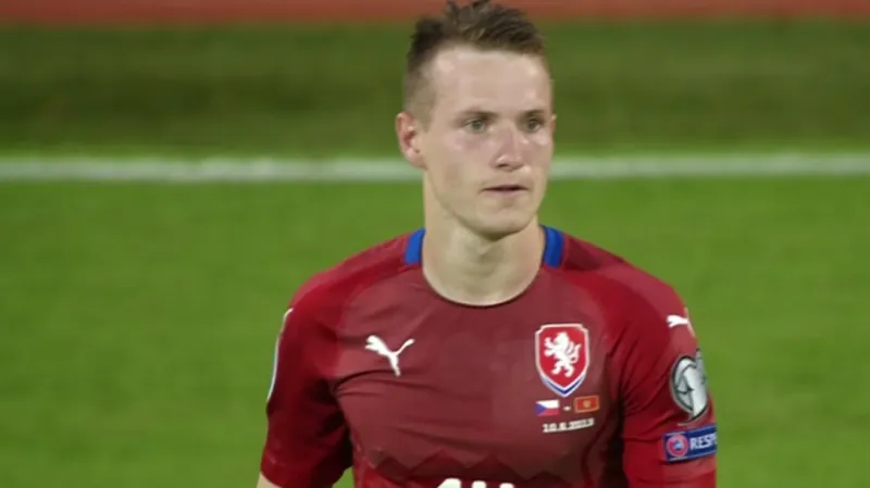 Gól v utkání Česko - Černá Hora: Jankto - 1:0 (18. min.)