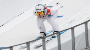 Čtveřice nejlepších na mamutím můstku v Planici