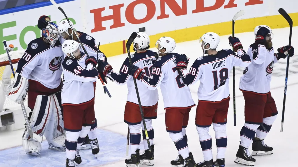 Radost hokejistů Columbusu