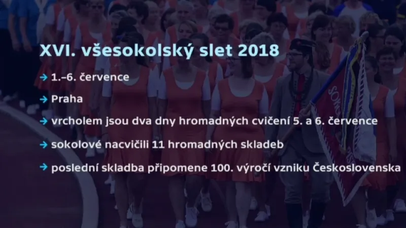 V Edenu vrcholí přípravy na Všesokolský slet