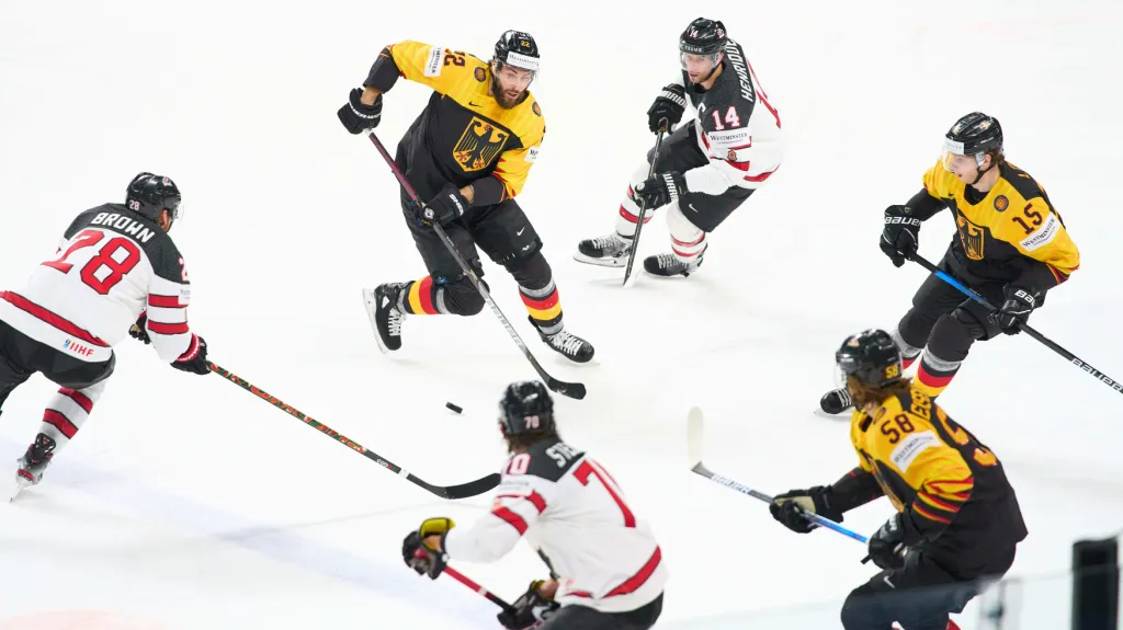 Utkání Německo - Kanada