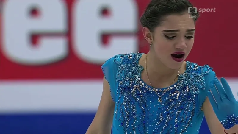 Krátký program Jevgenije Medvěděvové na ME v Ostravě