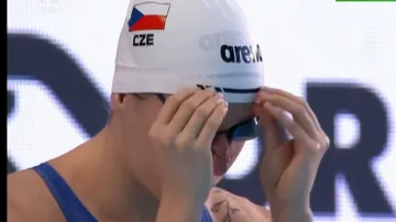 Z českých plavců postoupil z rozplaveb Gracík