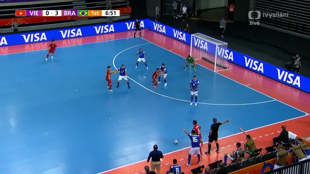 Povedený signál Vietnamu v utkání proti Brazílii