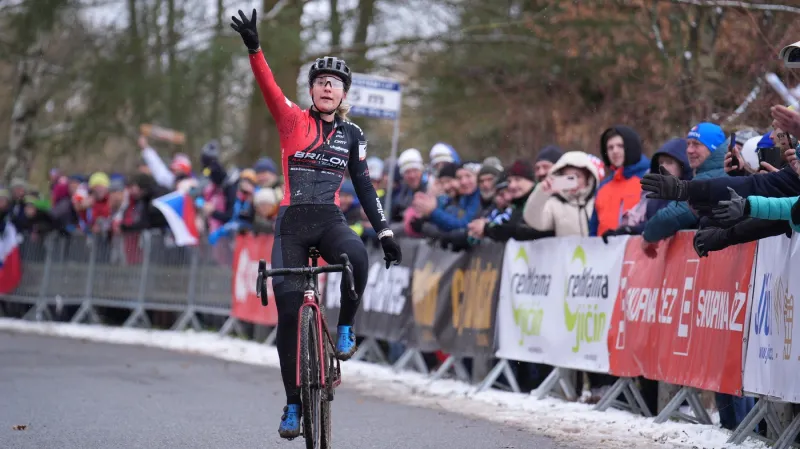 Kristýna Zemanová je počtvrté v řadě mistryní republiky v cyklokrosu