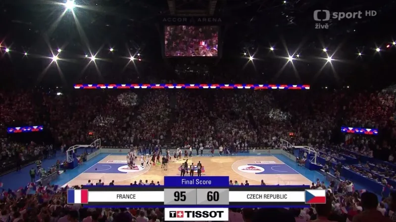 Sestřih utkání Francie - Česko