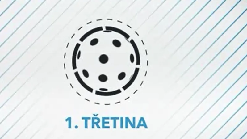 Gólové akce z 1.třetiny  florbalového superfinále