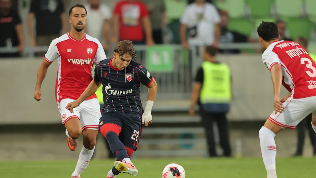 Utkání Hapoel Beer Ševa - CZ Bělehrad
