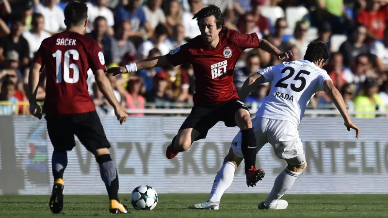 Michal Sáček spolu s Tomášem Rosickým