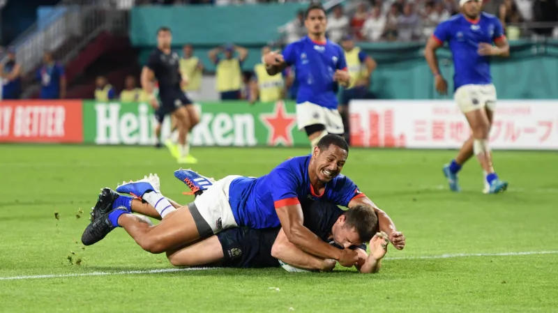 Rozhodující trhák Skotů v utkání se Samoou