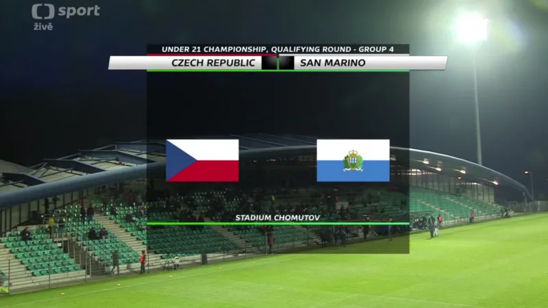 Sestřih a ohlasy utkání Česko 21 - San Marino 21