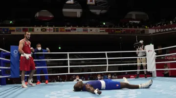 Záznam boxerského finále mužů do 91 kg