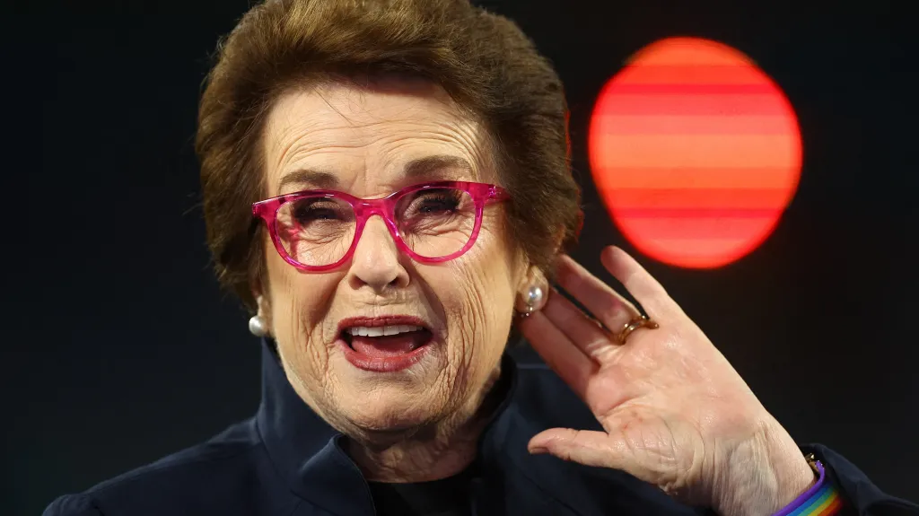 Tenisová legenda Billie Jean Kingová 