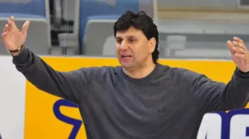 Trenér Slavie Vladimír Růžička