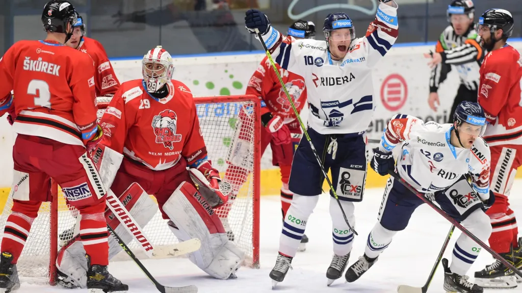 Utkání Olomouc - Vítkovice