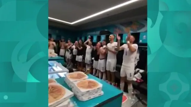 Takhle fotbalisté slavili po výhře nad Nizozemskem