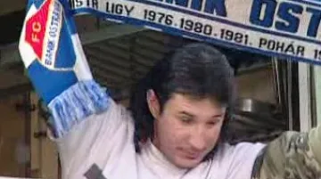 Vlak s fanoušky z Ostravy do Prahy