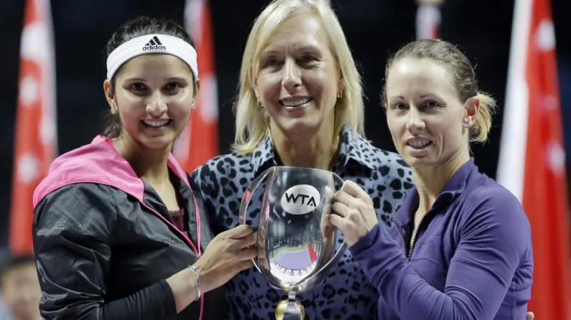 Mirzaová, Navrátilová, Blacková na Turnaji mistryň