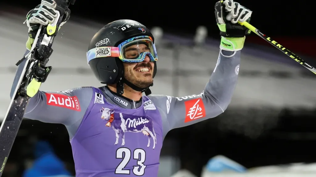 Cyprien Sarrazin se raduje po triumfu v Alta Badii