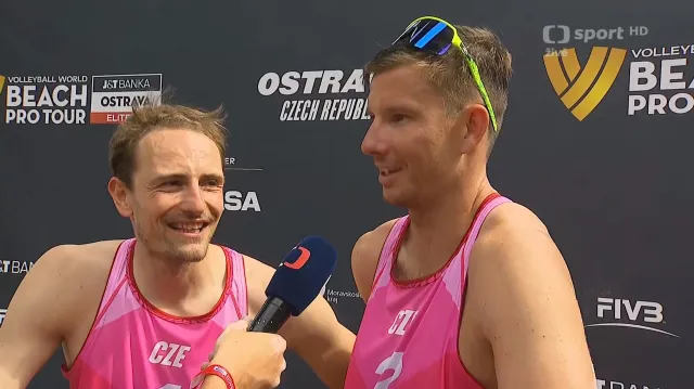 Perušič se Schweinerem: Je to úžasná akce, medaili jsme vyhráli nejen pro nás