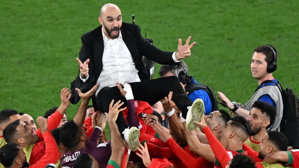 Marocký kouč Walid Regragui