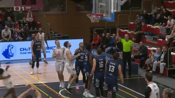 Sestřih basketbalového utkání Pardubice – Děčín
